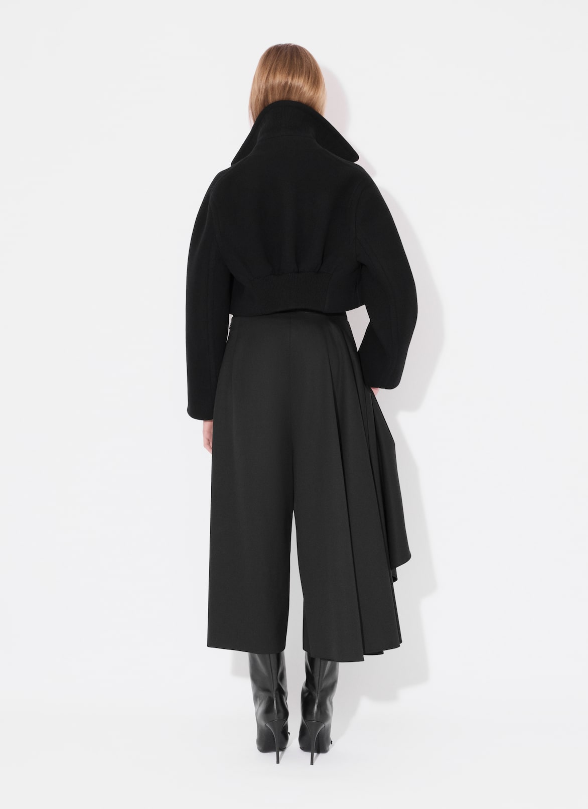 CABAN COURTE ALAÏA NOIR CABAN COURTE